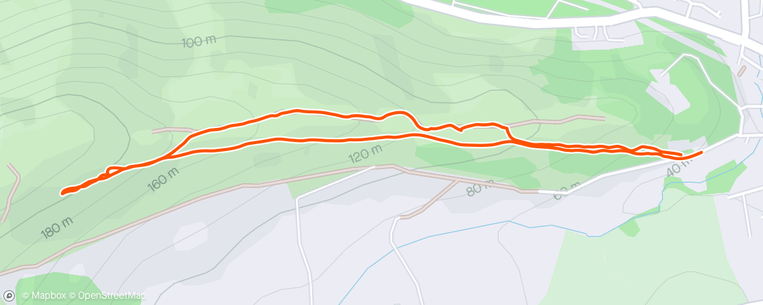 アクティビティ「Morning Hike」の地図