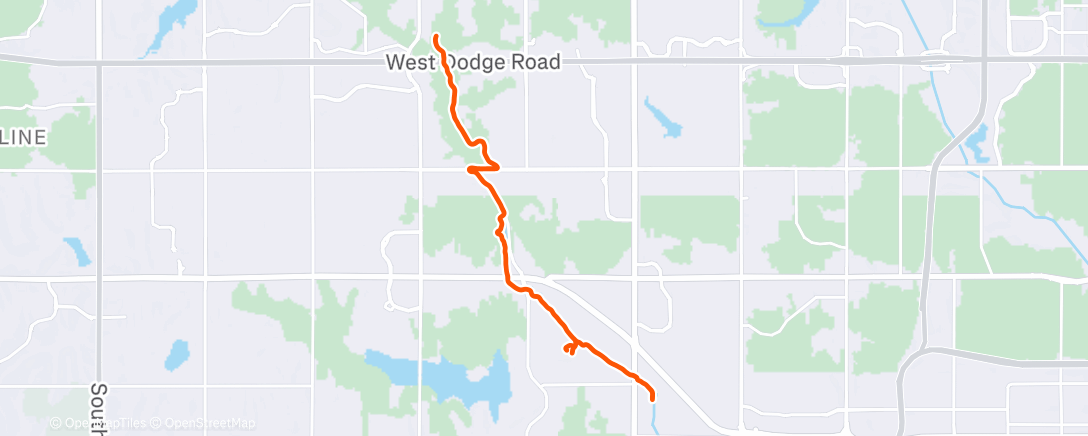 Map of the activity, Flat recovery run!