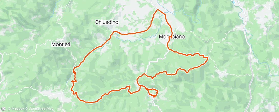 Map of the activity, Nelle terre selvagge 🐺🐗🚵‍♂️