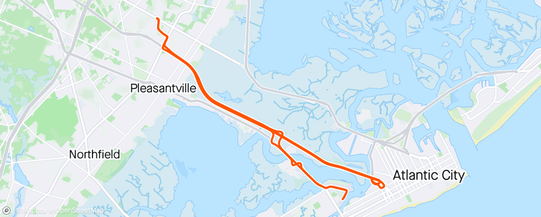 Map of the activity, Morning Ride