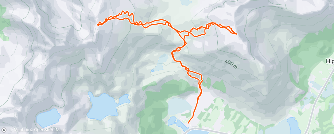 Map of the activity, Pilan & Sautinden