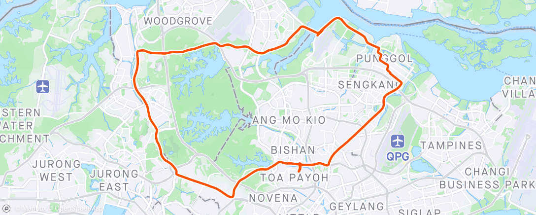 Map of the activity, TGIF.CC Morning ride