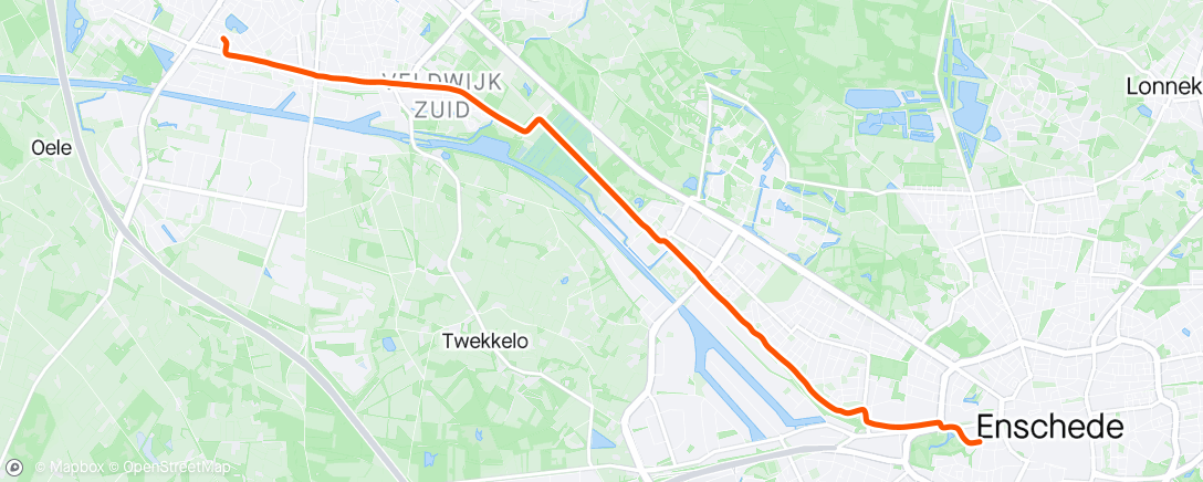 Map of the activity, 10K | Commute/13