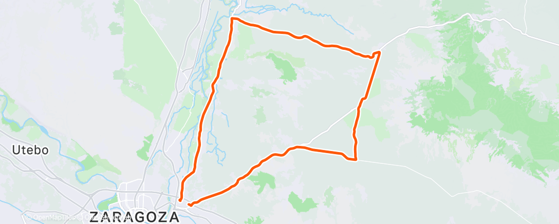 Map of the activity, La última mojadina del año