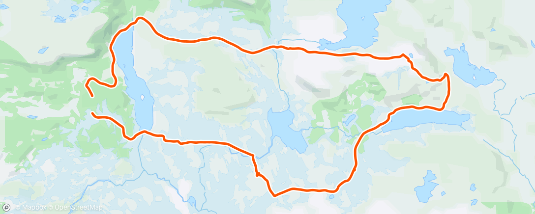 Map of the activity, Skaretur