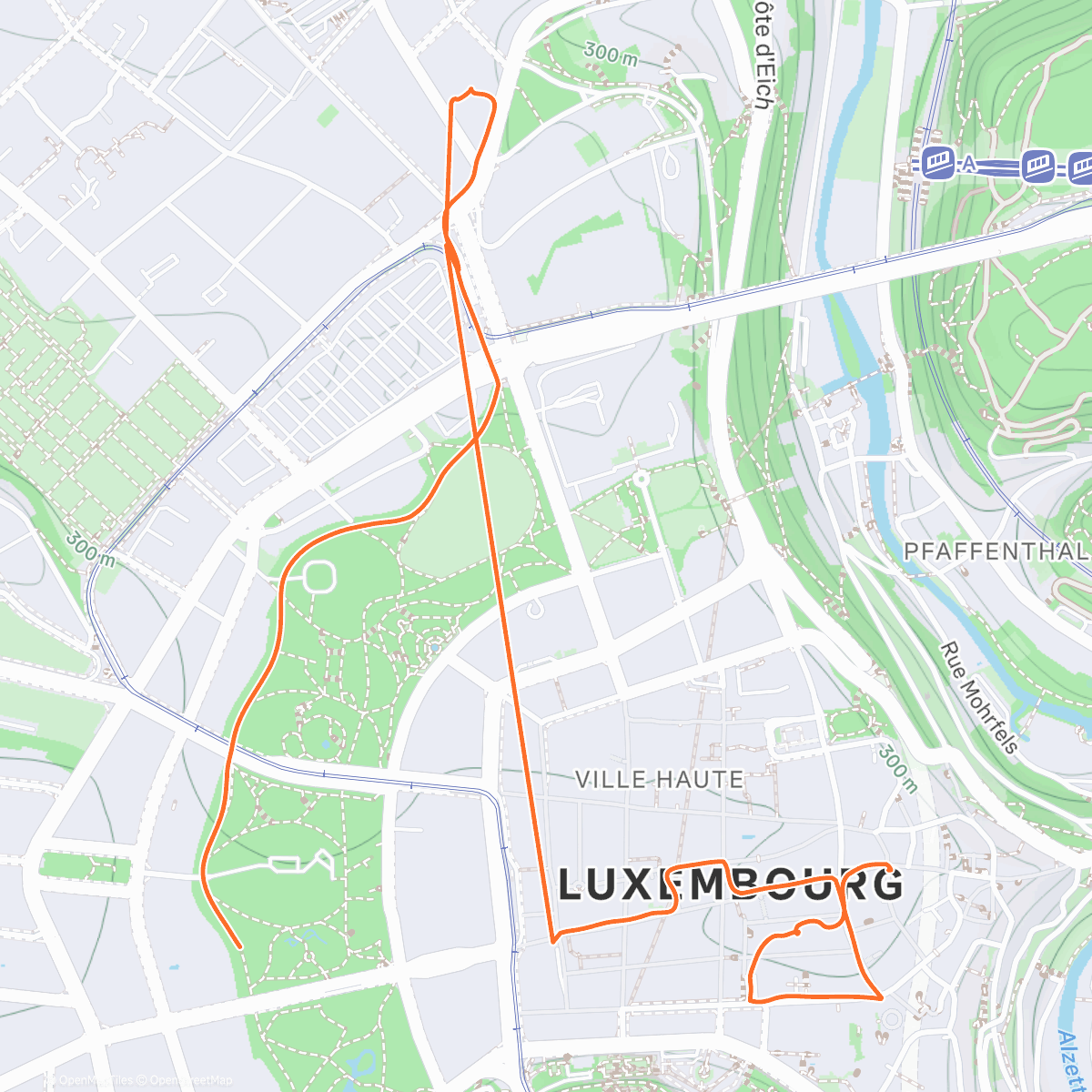 Карта физической активности (☀️ Luxembourg - last visit, short walk in Luxxx
For this year ✌️)