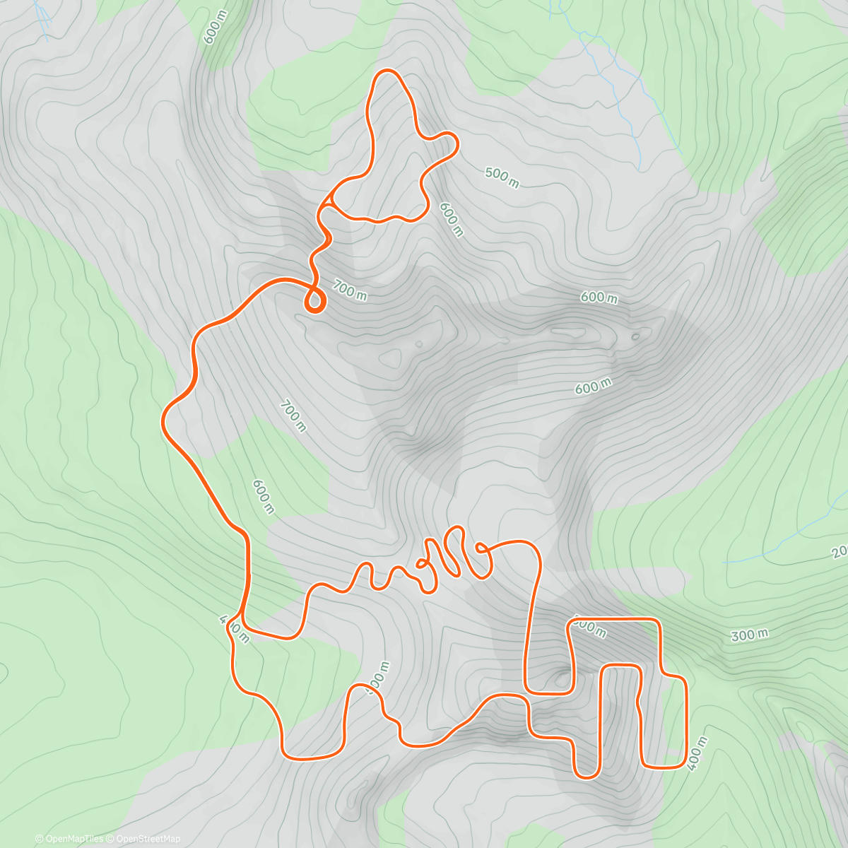 「Zwift - BRAEk-fast Crits and Grits in Scotland」活動的地圖