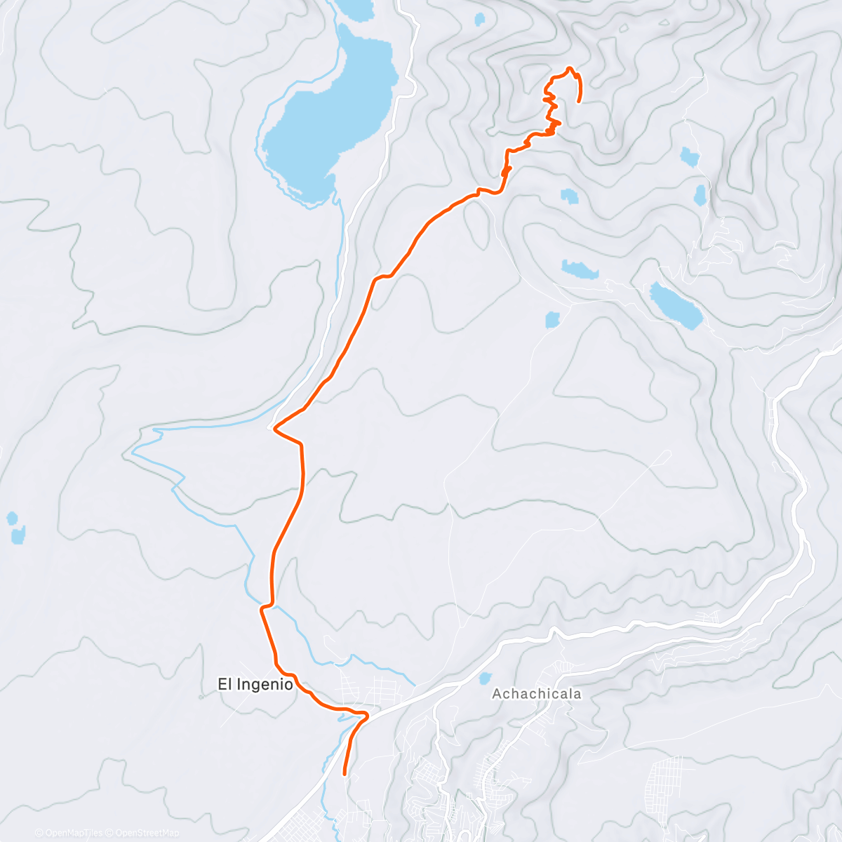 Карта физической активности (ROUVY - CHACALTAYA | Bolivia by GCN)