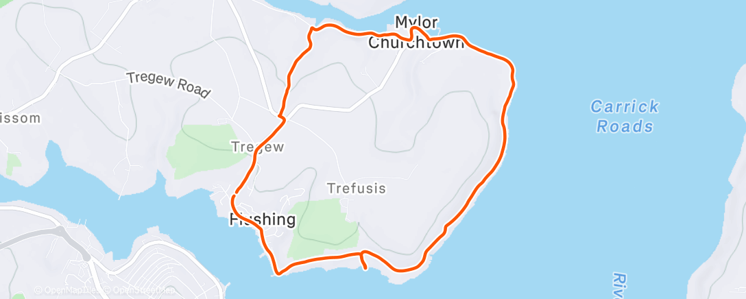 Карта физической активности (Morning Walk)