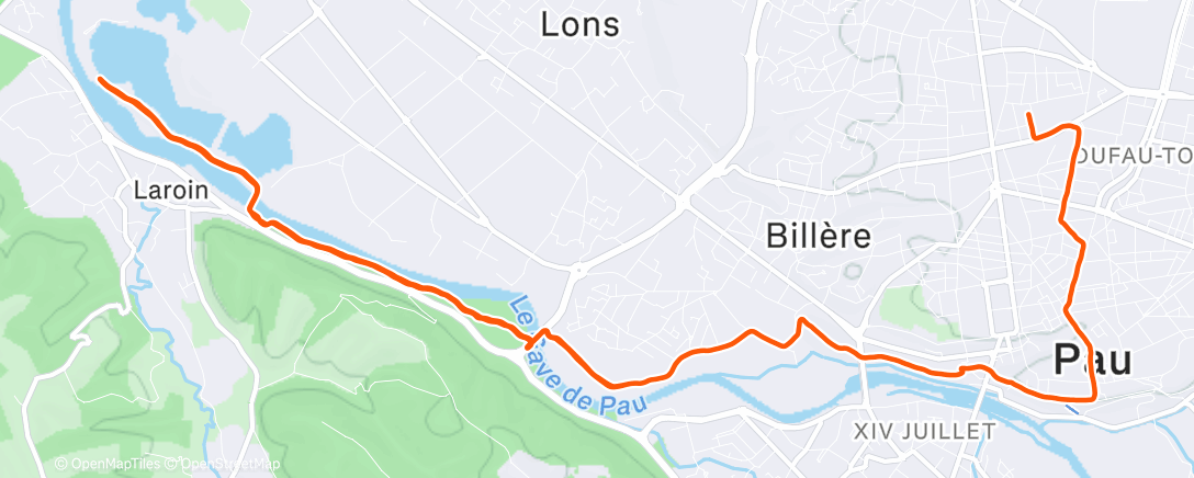 Map of the activity, Début des vacances de Noel 🎄