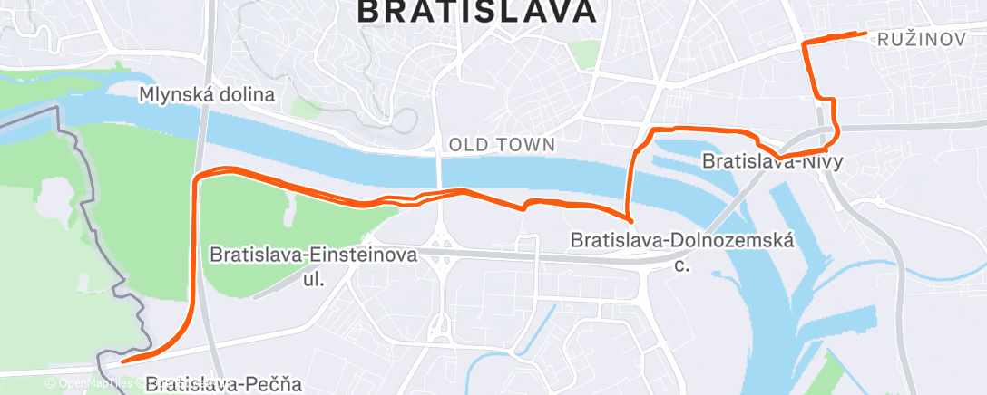 Карта физической активности (K hranici a späť a ako bonus 7km s Majkom 🏃🏃)