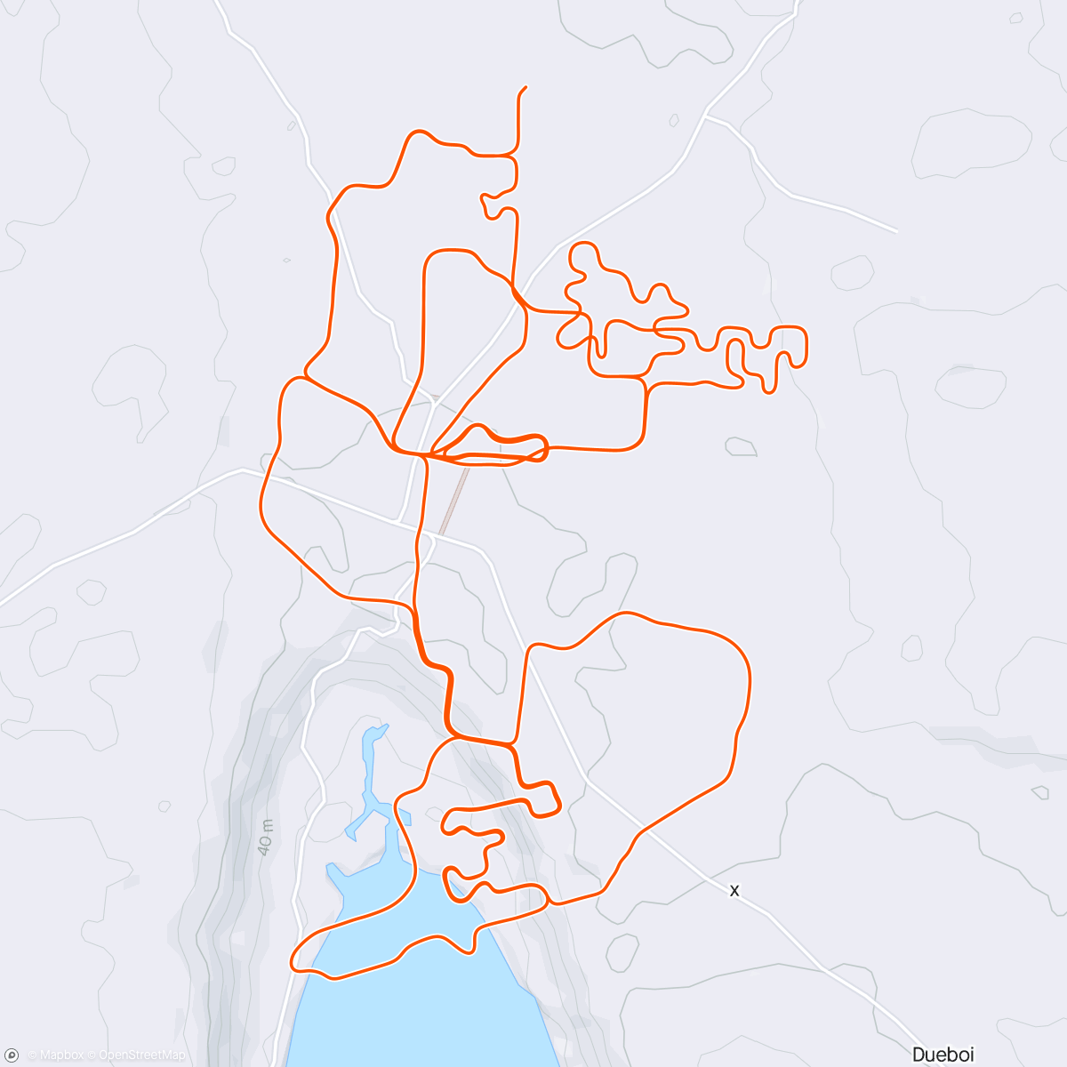 Map of the activity, Zwift - Group Ride: Bikealicious Tuesday Tango (E) on Neokyo All-Nighter in Makuri Islands