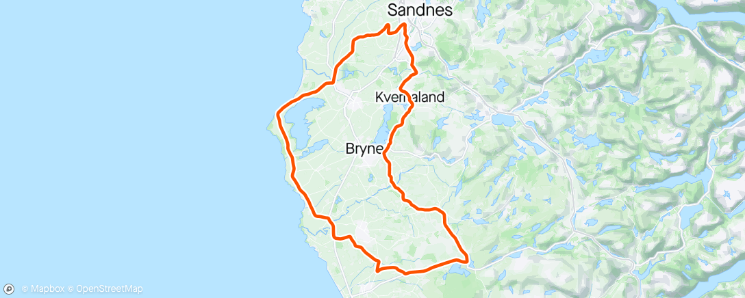Map of the activity, Mairittet TOSK rødt 2024
