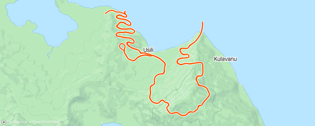 Mapa de la actividad, Zwift - Mountain Mash in Watopia