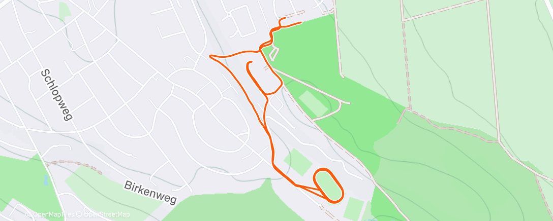 Map of the activity, Nüchtern