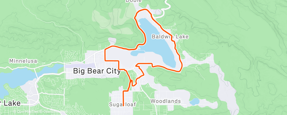 Map of the activity, Lunch Gravel Ride