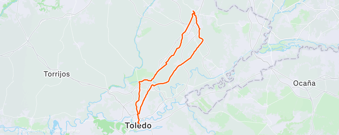 Map of the activity, El décimo Toledo