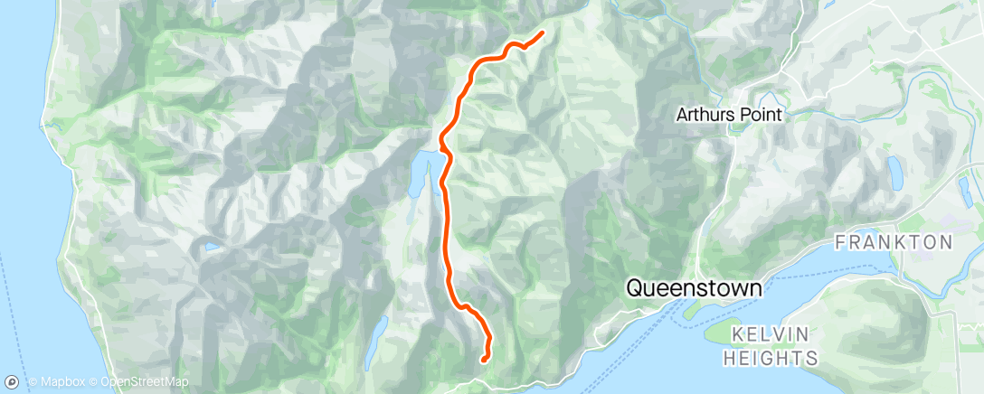 Map of the activity, Moke Creek for a miso