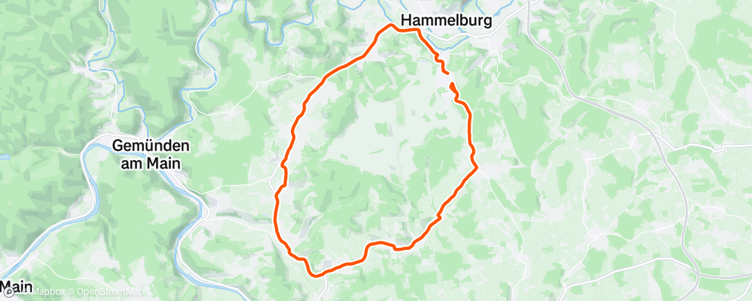 Map of the activity, Bonnland loop