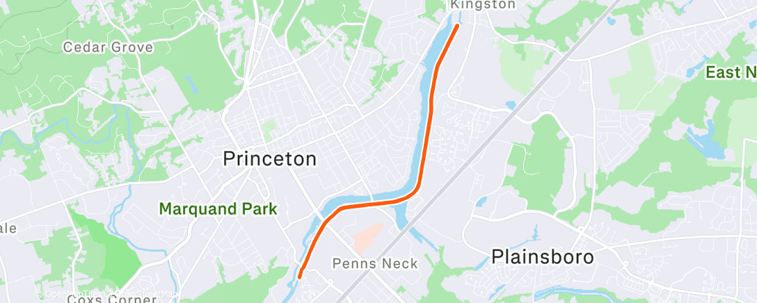 Map of the activity, Lunch activity