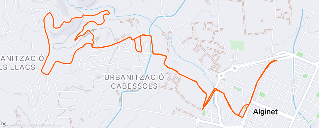 Map of the activity, 2024-11-24Ride