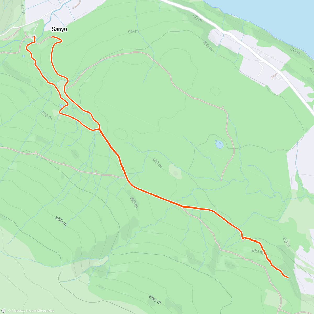 Mapa da atividade, Trail Work