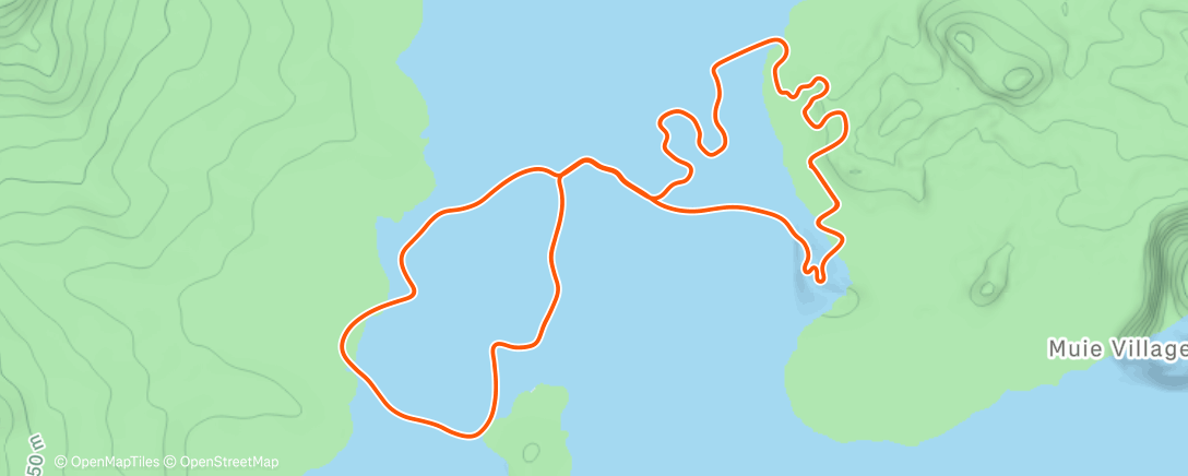 Map of the activity, Zwift - Jarvis Seaside Sprint in Watopia