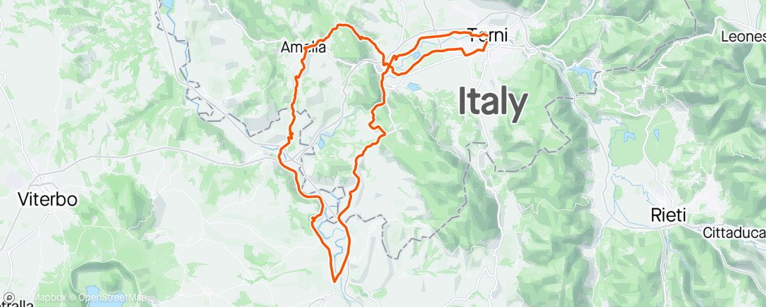 Map of the activity, 032-2024 Giro di Borghetto primo 💯 dell’anno