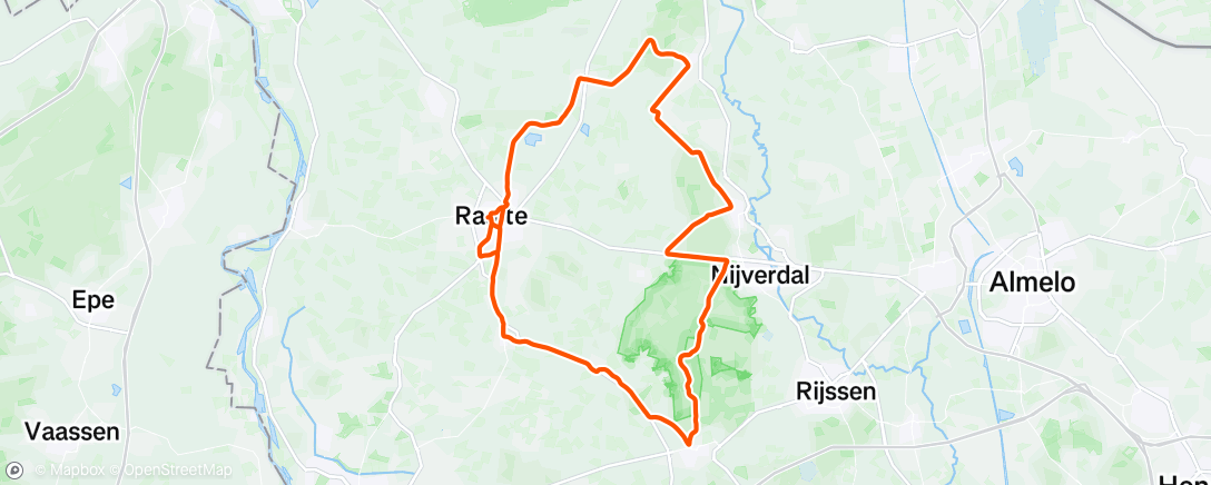 Map of the activity, Ochtendrit