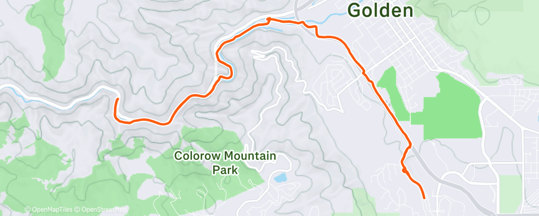 Map of the activity, Showing Fito the new CC path