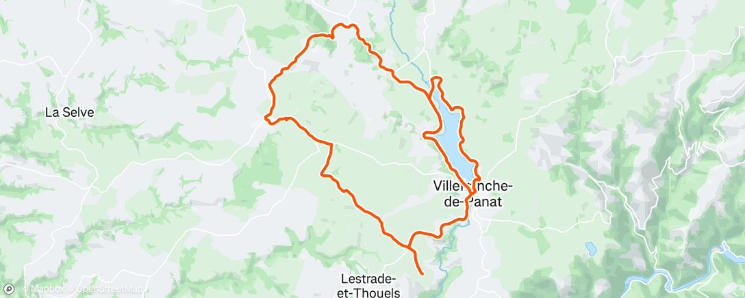 Carte de l'activité