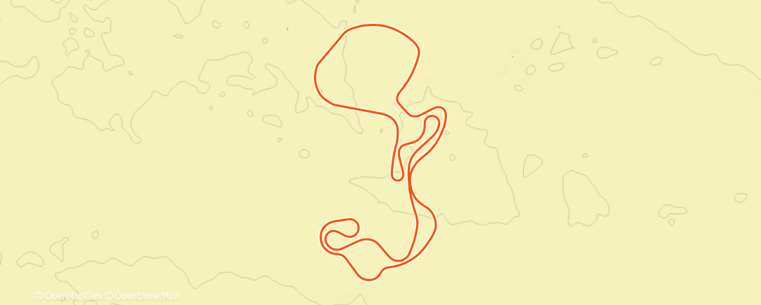 Map of the activity, MyWhoosh - Hudayriyat Octopus Loop