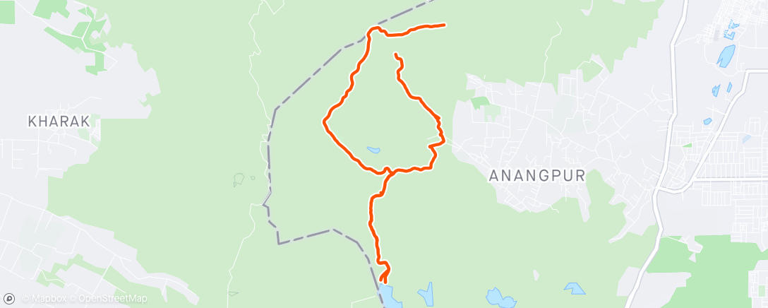 Map of the activity, Trails i missed ❤️