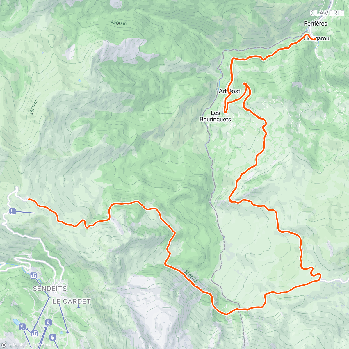 Map of the activity, Avec le petit frère (qui va pas tarder à me foutre la pâté 🫣)