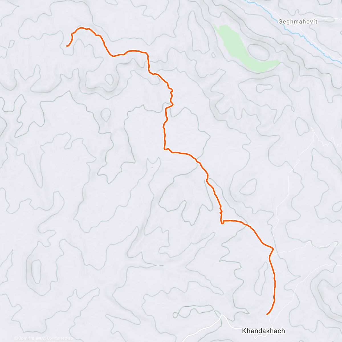 Map of the activity, 4-е ПВД на Ераносский хребет д1