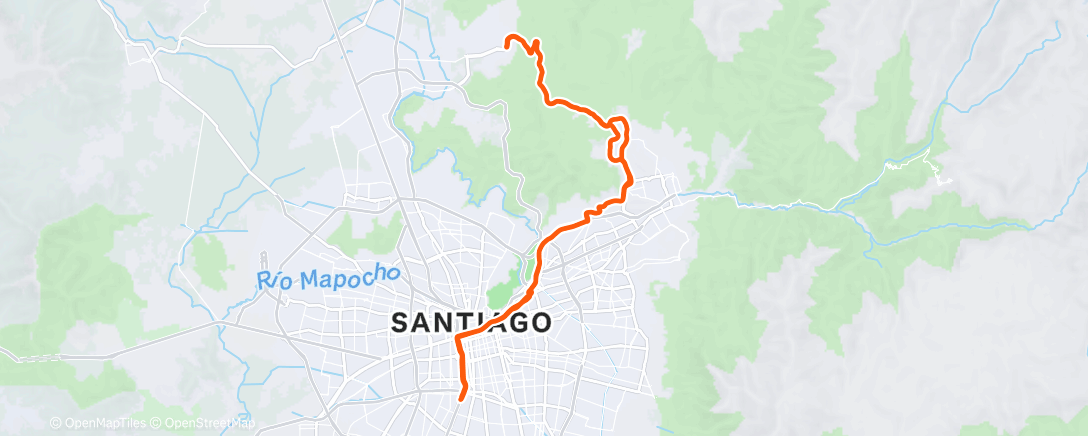 Map of the activity, 2025-11-30Ride