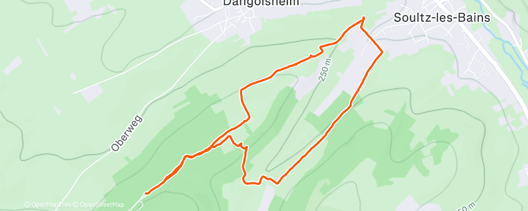 Map of the activity, Rando, a la découverte des casemates avec Lucas