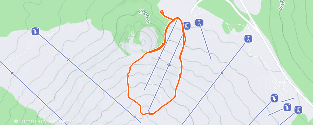 Карта физической активности (Skimo)