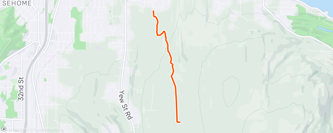 Map of the activity, Morning Mountain Bike Ride