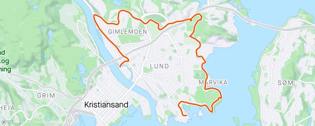 Map of the activity, Lund