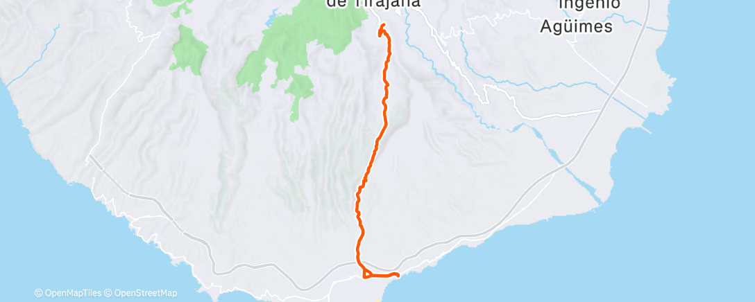 Карта физической активности (Letzter lockerer Spin auf der Insel. Guten Start ins neue Jahr schon mal alle zusammen 😊✌️)