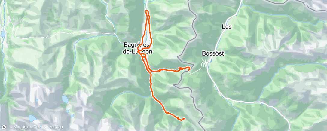 Carte de l'activité
