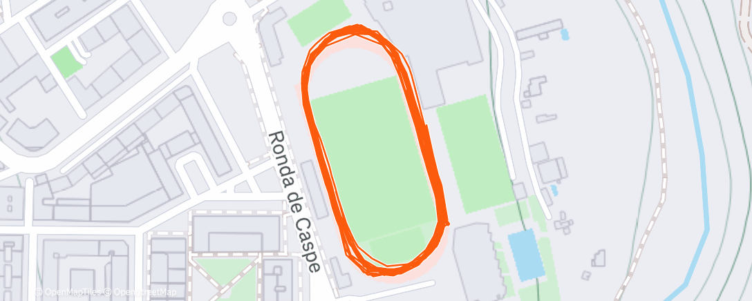 Map of the activity, PF