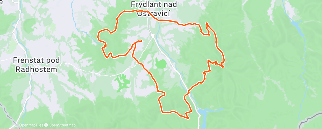 Map of the activity, Memoriál Standy Najverta - Olympic Games