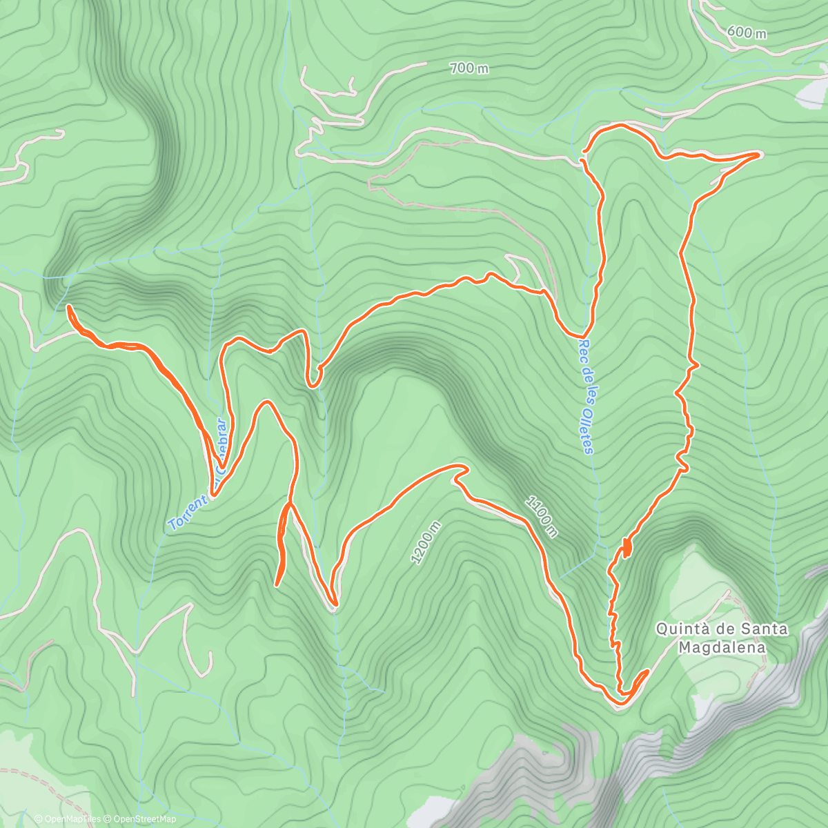 Карта физической активности (Caminata a la hora del almuerzo)