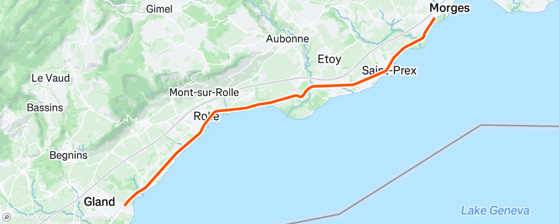 Map of the activity, New bike day 😃