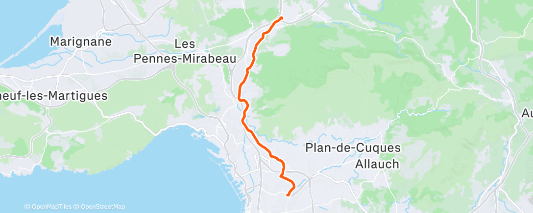 Map of the activity, Ça marche po
