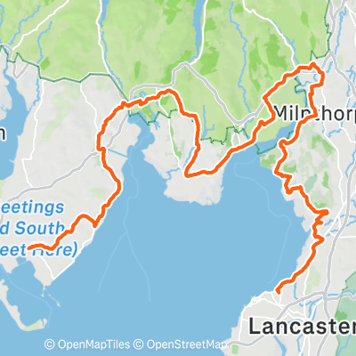 Roose to Bare | 94.6 km Cycling Route on Strava