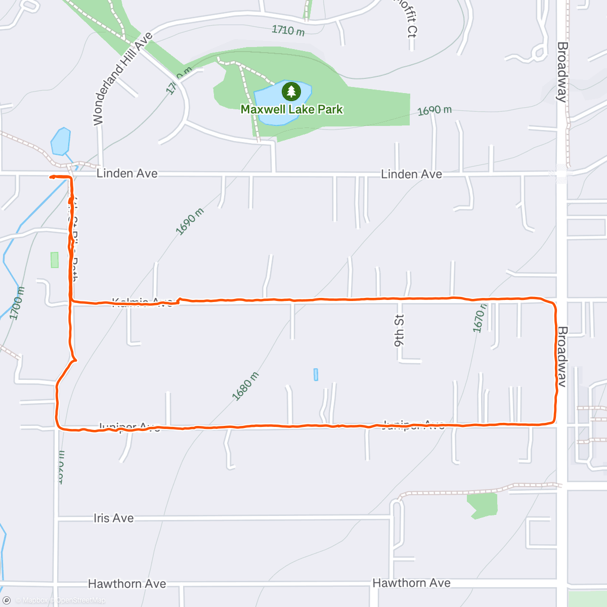 Map of the activity, City walk with Todd and Roubaix