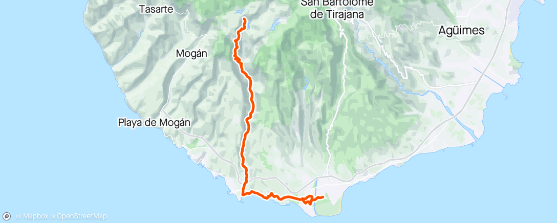 Map of the activity, Soria to the end of the road